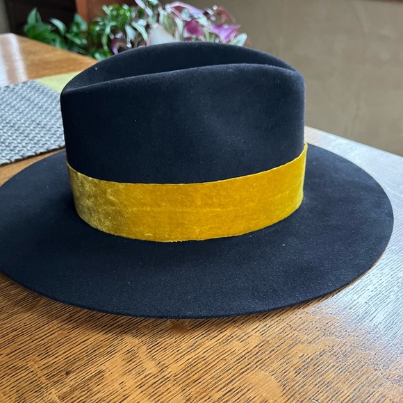 Vintage Custom Handcrafted 5X Beaver Hat Black Size 7-1/4 - Picture 5 of 16